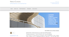 Desktop Screenshot of hcmslegal.com